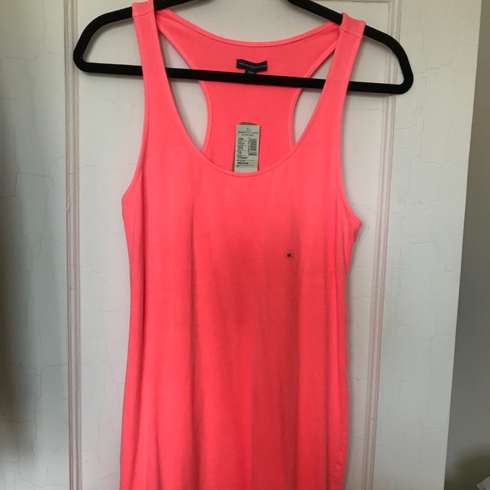 American Eagle Bright Pink Bodycon Dress Size M